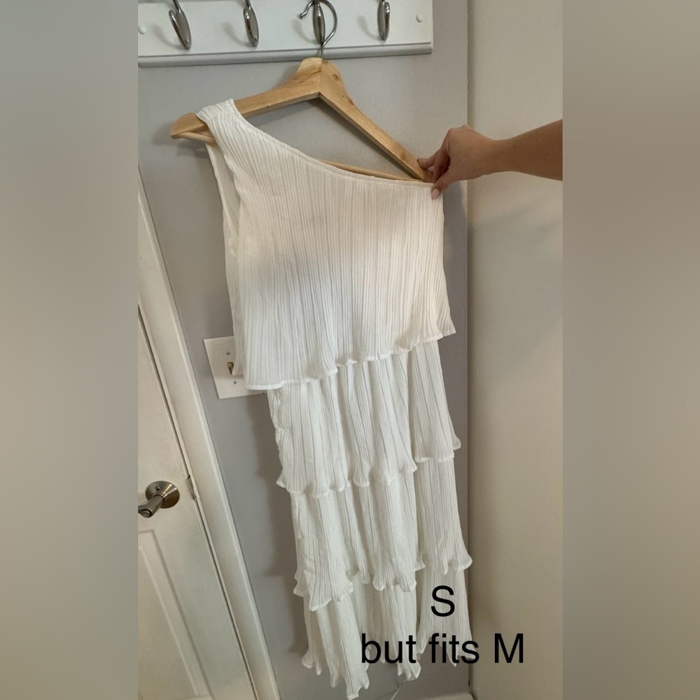 Tiered midi dress